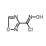 CAS#: 128452-48-2, N-Hydroxy-1,2,4-Oxadiazole-3-Carboximidoyl Chloride
