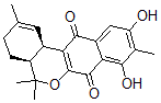 CAS#: 128505-88-4, (4aS,12bR)-8,10-Dihydroxy-2,5,5,9-Tetramethyl-3,4,4a,12b-Tetrahydronaphtho[3,2-c]Isochromene-7,12-Dione