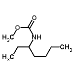 CAS#: 128538-18-1, Methyl 3-Heptanylcarbamate