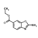 CAS#: 128618-36-0, Ethyl 2-Amino-1,3-Benzoxazole-6-Carboxylate