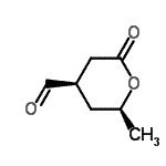 CAS 登录号：128683-38-5， (2S,4R)-2-甲基-6-氧代四氢-2H-吡喃-4-甲醛