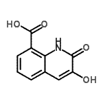 CAS#: 128715-84-4, 3-Hydroxy-2-Oxo-1,2-Dihydro-8-Quinolinecarboxylic Acid