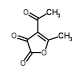 CAS 登录号：128732-08-1， 4-乙酰基-5-甲基-2,3-呋喃二酮