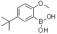 CAS#: 128733-85-7, [2-Methoxy-5-(2-Methyl-2-Propanyl)Phenyl]Boronic Acid