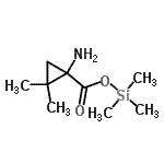 CAS#: 128753-46-8, Trimethylsilyl 1-Amino-2,2-Dimethylcyclopropanecarboxylate