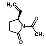 CAS#: 128759-87-5, (5S)-1-Acetyl-5-Vinyl-2-Pyrrolidinone