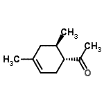 CAS#: 128822-04-8, 1-[(1R,6R)-4,6-Dimethyl-3-Cyclohexen-1-Yl]Ethanone