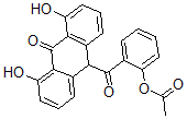 CAS#: 128864-32-4, [2-(4,5-Dihydroxy-10-Oxo9h-Anthracene-9-Carbonyl)Phenyl] Acetate