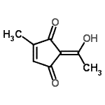 CAS#: 128886-99-7, (2Z)-2-(1-Hydroxyethylidene)-4-Methyl-4-Cyclopentene-1,3-Dione
