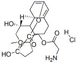 CAS#: 128887-42-3, [2-[(10R,11S,13S,17R)-11,17-Dihydroxy-10,13-Dimethyl-3-Oxo-2,6,7,8,9,11,12,14,15,16-Decahydro-1H-Cyclopenta[a]Phenanthren-17-Yl]-2-Oxoethyl] 2-Aminoacetate Hydrochloride