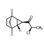 CAS#: 128913-30-4, [3(S)-(1alpha,2beta,3beta,4beta,5alpha)]-2-Chloro-1-Tricyclo[3.2.1.02,4]Oct-3-Yl-1-Propanone