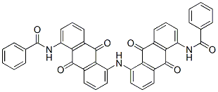 CAS 登录号：129-28-2， N-[5-[[5-(苯甲酰基氨基)-9,10-二氧代蒽-1-基]氨基]-9,10-二氧代蒽-1-基]苯甲酰胺