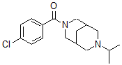 CAS#: 129005-99-8, (4-Chlorophenyl)-(7-Propan-2-Yl-3,7-Diazabicyclo[3.3.1]Nonan-3-Yl)Methanone