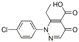 CAS#: 129025-54-3, 2-(4-Chlorophenyl)-3-Ethyl-5-Oxopyridazine-4-Carboxylic Acid