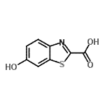 CAS#: 129058-50-0, 6-Hydroxy-1,3-Benzothiazole-2-Carboxylic Acid