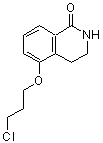 CAS 登录号：129075-87-2， 5-(3-氯丙氧基)-3,4-二氢-1(2H)-异喹啉酮