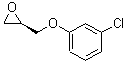 CAS 登录号：129098-54-0， (2R)-2-[(3-氯苯氧基)甲基]环氧乙烷