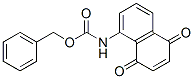 CAS 登录号：129112-30-7， N-(5,8-二氧代萘-1-基)氨基甲酸苯基甲基酯