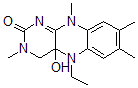 CAS#: 129119-76-2, 5-Ethyl-4a-Hydroxy-3,7,8,10-Tetramethyl-4H-Benzo[g]Pteridin-2-One