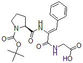 CAS#: 129119-97-7, 2-[[(Z)-2-[[(2S)-1-[(2-Methylpropan-2-Yl)Oxycarbonyl]Pyrrolidine-2-Carbonyl]Amino]-3-Phenylprop-2-Enoyl]Amino]Acetic Acid