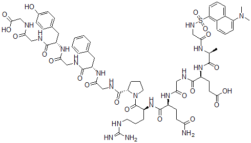 CAS#: 129189-42-0, 119-Gly-131-Gly-Dansyl Myelin Basic Protein