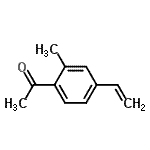 CAS#: 129361-34-8, 1-(2-Methyl-4-Vinylphenyl)Ethanone