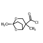 CAS#: 129570-17-8, (1R)-1,4-Dimethyl-2,8-Dioxabicyclo[3.2.1]Octane-4-Carbonyl Chloride