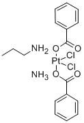 CAS 登录号：129580-58-1， 氨合二苯甲酸二氯(丙胺)铂IV