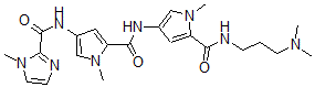 CAS#: 129601-50-9, N-[5-[[5-(3-Dimethylaminopropylcarbamoyl)-1-Methylpyrrol-3-Yl]Carbamoyl]-1-Methylpyrrol-3-Yl]-1-Methylimidazole-2-Carboxamide