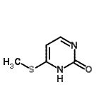 CAS#: 129618-62-8, 4-(Methylsulfanyl)-2(1H)-Pyrimidinone