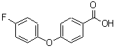 CAS 登录号：129623-61-6， 4-(4-氟苯氧基)苯甲酸