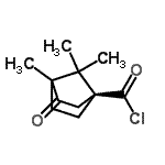 CAS#: 129646-48-6, 4,7,7-Trimethyl-3-Oxobicyclo[2.2.1]Heptane-1-Carbonyl Chloride