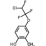 CAS#: 129670-05-9, 4-(2-Chloro-1,1,2-Trifluoroethoxy)-2-Methylphenol