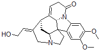 CAS#: 129724-78-3, 12,13-Didehydro-2,3-Dimethoxy-12,24-Secostrychnidin-10-One