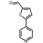 CAS#: 129770-69-0, 5-(4-Pyridinyl)-2-Thiophenecarbaldehyde