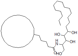 CAS#: 129780-95-6, 5-Cyclononadecyl-N-(1,3,4,5-Tetrahydroxynonadecan-2-Yl)Pentanamide