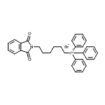 CAS#: 129789-59-9, [6-(1,3-Dioxo-1,3-Dihydro-2H-Isoindol-2-Yl)Hexyl](Triphenyl)Phosphonium Bromide