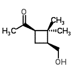 CAS#: 129940-75-6, 1-[(1R,3S)-3-(Hydroxymethyl)-2,2-Dimethylcyclobutyl]Ethanone
