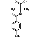 CAS#: 129973-03-1, 2-Methyl-N-(4-Methylbenzoyl)Alanine