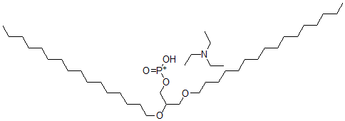 CAS#: 129983-81-9, Triethylammonium 1,2-di-O-hexadecyl-glycero-3-H-phosphonate