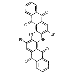 CAS#: 130-19-8, 7,16-Dibromo-6,15-Dihydrodinaphtho[2,3-A:2',3'-H]Phenazine-5,9,14,18-Tetrone