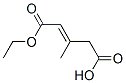 CAS 登录号：130007-49-7， (E)-5-乙氧基-3-甲基-5-氧代戊-2-烯酸