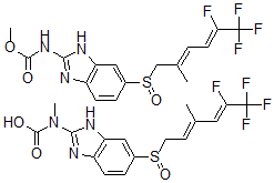 CAS#: 130007-56-6, Dienbendazole