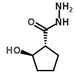 CAS#: 130023-72-2, (1R,2R)-2-Hydroxycyclopentanecarbohydrazide