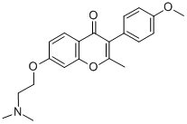 CAS#: 13004-41-6, 7-(2-Dimethylaminoethoxy)-4'-Methoxy-2-Methylisoflavone
