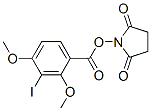 CAS#: 130168-14-8, (2,5-Dioxopyrrolidin-1-Yl) 3-Iodo-2,4-Dimethoxybenzoate