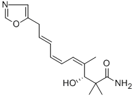 CAS#: 130288-22-1, (3R,4Z,6Z,8E)-3-Hydroxy-2,2,4-Trimethyl-10-(1,3-Oxazol-5-Yl)Deca-4,6,8-Trienamide