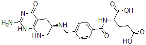CAS#: 130327-70-7, (2S)-2-[[4-[[[(6R)-2-Amino-4-Oxo-5,6,7,8-Tetrahydro-1H-Pyrido[5,6-e]Pyrimidin-6-Yl]Amino]Methyl]Benzoyl]Amino]Pentanedioic Acid