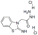 CAS 登录号：130366-23-3， 2-(2-亚氨基-1,3-苯并噻唑-3-基)乙酰肼二盐酸盐