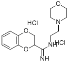 CAS#: 130482-64-3, N'-(2-Morpholin-4-Ylethyl)-2,3-Dihydro-1,4-Benzodioxine-2-Carboximidamide Dihydrochloride